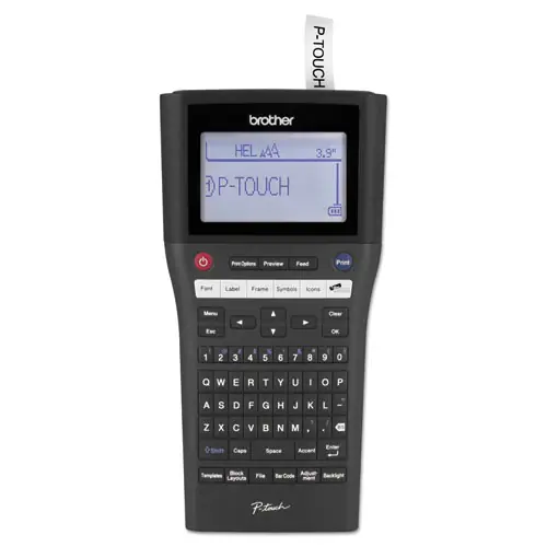 Brother P-Touch® PT-H500LI Rechargeable Take-It-Anywhere Labeler with PC-Connectivity