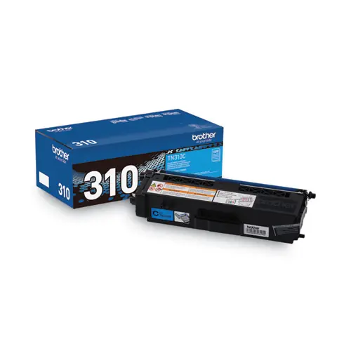 Brother TN310C Toner Cartridge, Cyan, 1,500 Page-Yield