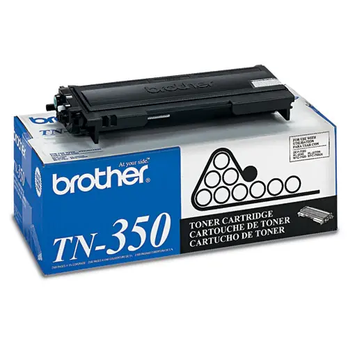 Brother TN350 Toner, Black, 2,500 Page Yield