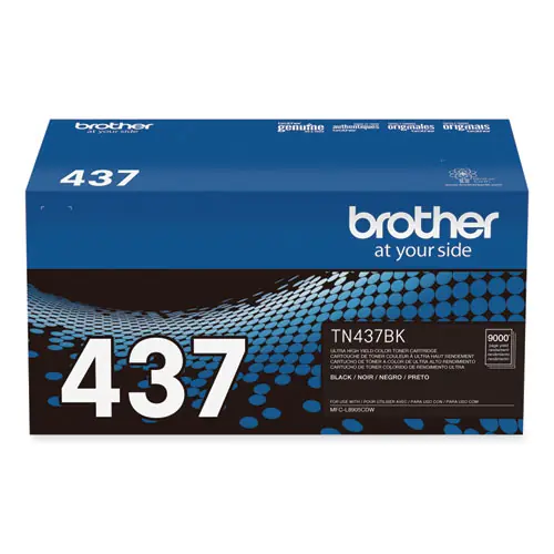 Brother TN437BK Ultra High-Yield Toner Cartridge, Black, 9,000 Page Yield
