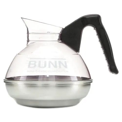 BUNN® Easy Pour Decanter, 64 oz, Black Handle