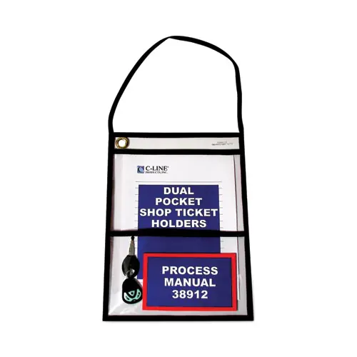 C-Line® C-Line® Stitched Shop Ticket Holders with Hanging Strap