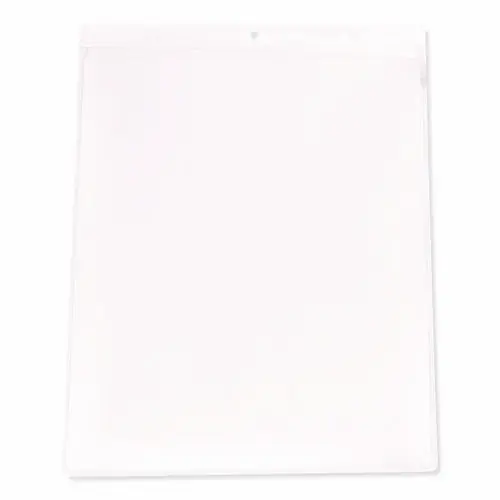 C-Line® Clear Vinyl Shop Ticket Holders, Both Sides Clear, 50 Sheets, 9 x 12, 50/Box