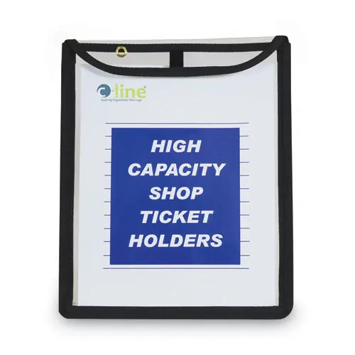 C-Line® High Capacity Shop Ticket Holders, Stitched, 150 Sheets Capacity, 9" x 12", 15/Box