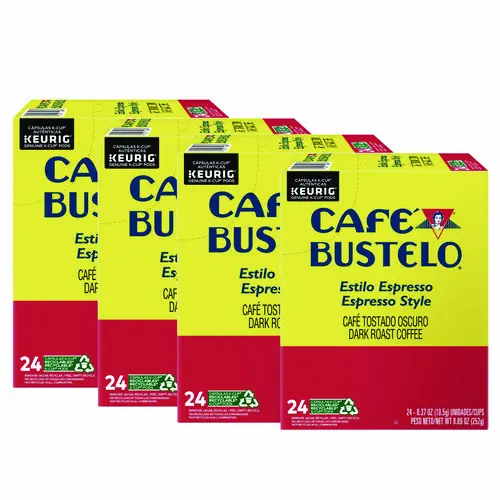 Café Bustelo Espresso Style K-Cups, 96/Carton