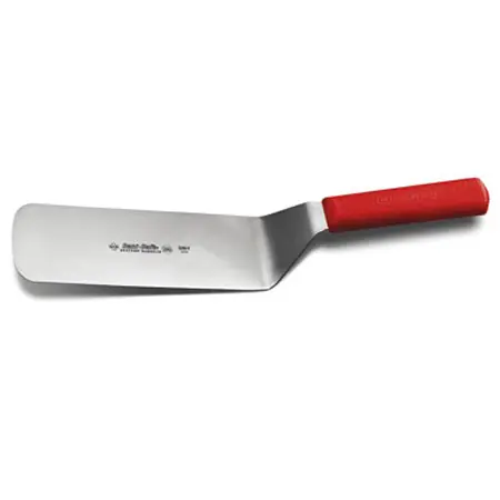 Cake Turner 8" x 3" with Red Handle