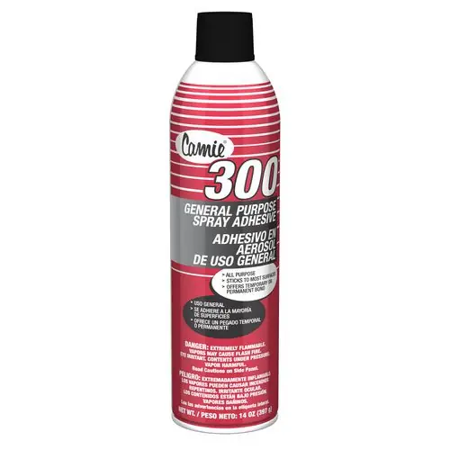 Camie® 300 General Purpose Spray Adhesive, 14 oz, 12/Carton