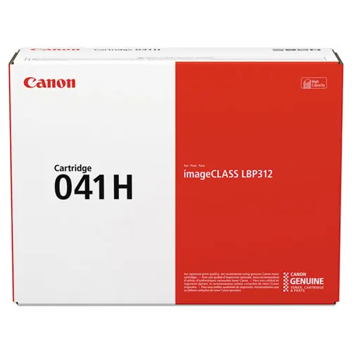 Canon® 0453C001 (041) High-Yield Toner Cartridge, Black, 20,000 Page Yield