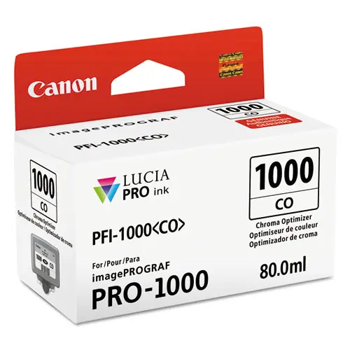 Canon® 0556C002 (PFI-1000) Lucia Pro Ink, Chroma Optimizer
