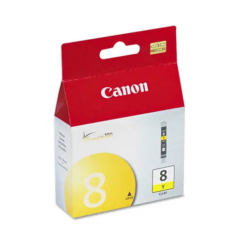 Canon® 0623B002 (CLI-8) Ink, Yellow