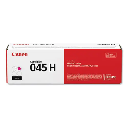 Canon® 1244C001 (045) High-Yield Toner Cartridge, Magenta, 2,200 Page-Yield
