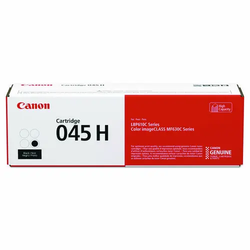 Canon® 1246C001 (045) High-Yield Toner Cartridge, Black, 2,800 Page Yield