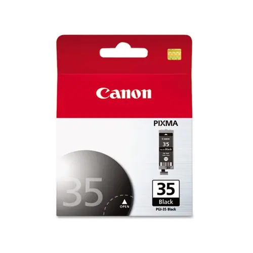 Canon® 1509B002 (PGI-35) Ink Cartridge, Black, 200 Page-Yield
