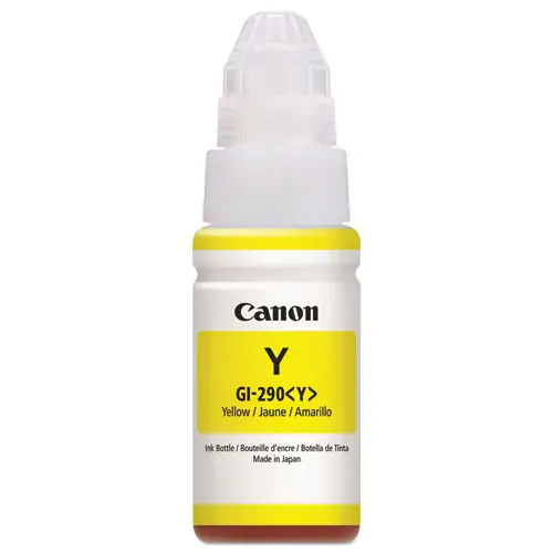 Canon® 1598C001 (GI-290) High-Yield Ink, Yellow, 7,000 Page-Yield
