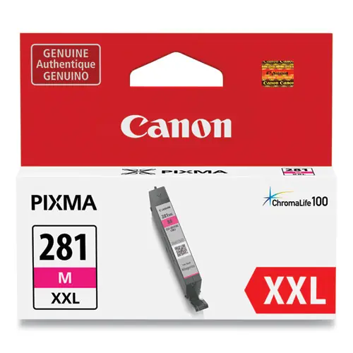 Canon® 1981C001 (CLI-281XXL) ChromaLife100 Ink, Magenta
