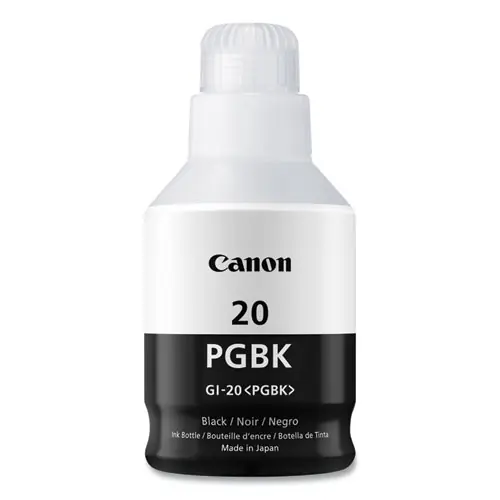 Canon® 3383C001 (GI-20) Ink, Pigment Black