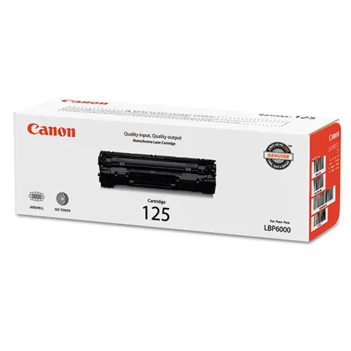Canon® 3484B001 (CRG-125) Toner Cartridge, 1,600 Page Yield, Black