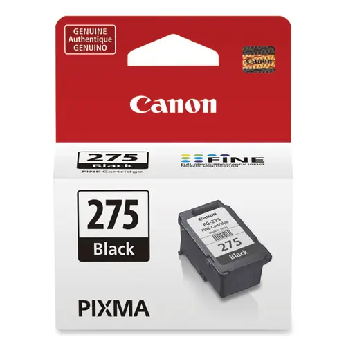 Canon® 4982C001 (PG-275) Chromalife 100 Ink Cartridge, Black, 180 Page Yield