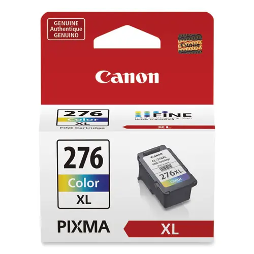 Canon® 4987C001 (CL-276XL) Chromalife 100 High-Yield Tri-Color Ink Cartridge, 300 Page Yield