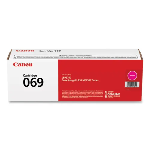 Canon® 5092C001 (069) Toner, 1,900 Page-Yield, Magenta