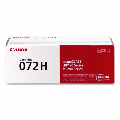 Canon® 5648C001 (072H) High-Yield Toner Cartridge, Black, 4,100 Page Yield