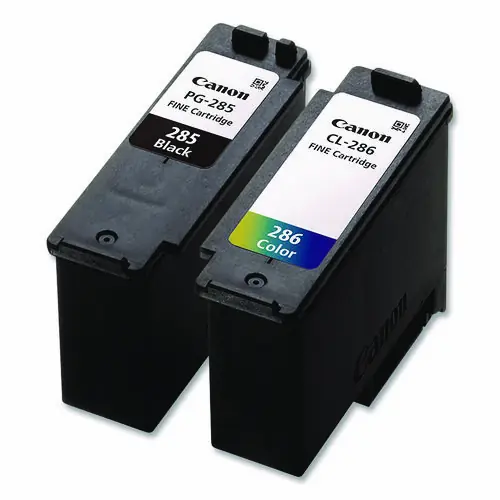 Canon® 6197C004 (PG-285/CL-286) Ink, Black/Tri-Color