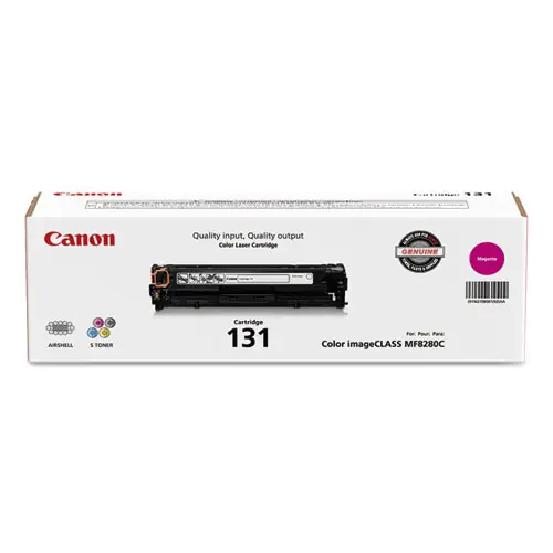 Canon® 6270B001 (CRG-131) Toner Cartridge, Magenta, 1,500 Page Yield