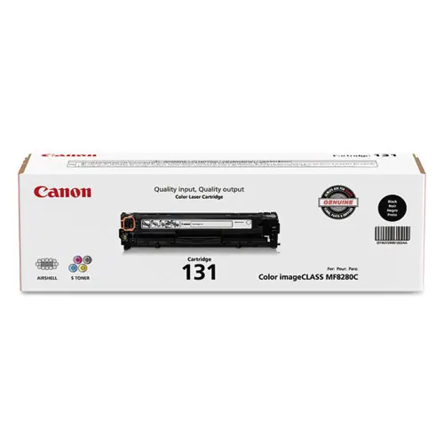 Canon® 6272B001 (CRG-131) Toner Cartridge, Black, 1,400 Page Yield