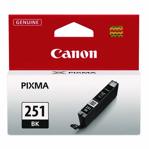 Canon® 6513B001 (CLI-251) ChromaLife100+ Ink Cartridge, Black, 1,105 Page Yield