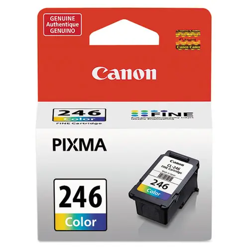 Canon® 8281B001 (CL-246) ChromaLife100+ Tri-Color Ink Cartridge, 180 Page Yield