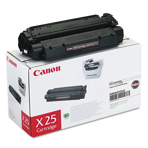 Canon® 8489A001 (X25) Toner Cartridge, Black, 2,500 Page Yield