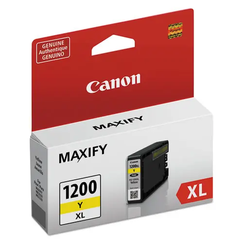 Canon® 9198B001 (PGI-1200XL) High-Yield Ink Cartridge, Yellow, 935 Page Yield