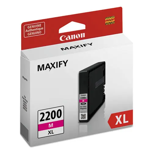 Canon® 9269B001 (PGI-2200XL) High-Yield Ink Cartridge, 1,295 Page Yield, Magenta