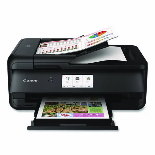 Canon® PIXMA TS9520a Wireless All-in-One Inkjet Printer, Copy/Print/Scan