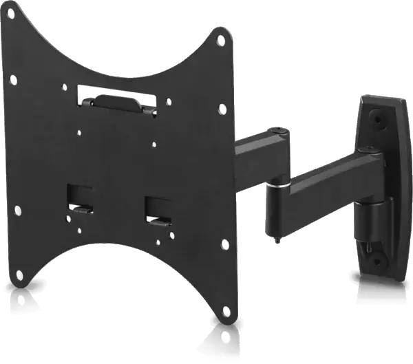 Cantilever wall mount for up to 32″ TV.