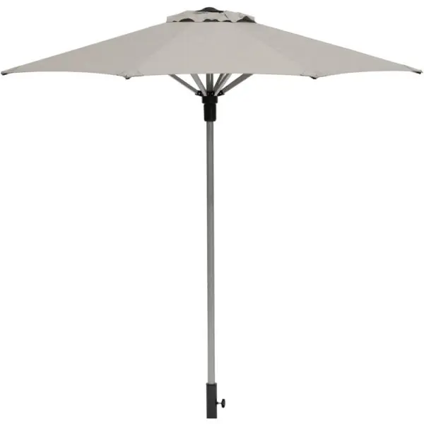 Cape Soleil Commercial Aluminum 7.5′ Umbrella – Sunbrella Fabric, Cast Ash