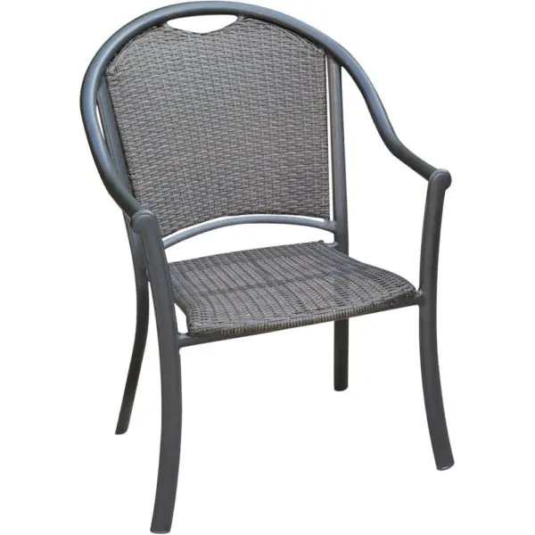 Cape Soleil Commercial Aluminum Furniture – Faux Wicker Outdoor Chair