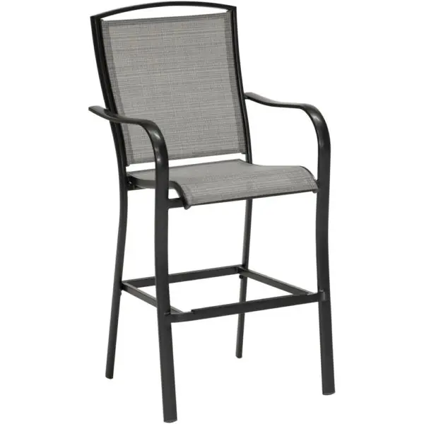 Cape Soleil Commercial Outdoor Sling Furniture – Aluminum Bar Height Dining Chair