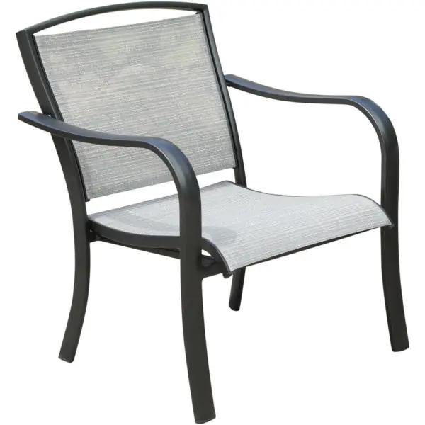 Cape Soleil Commercial Sling Furniture – Aluminum Chat Chair