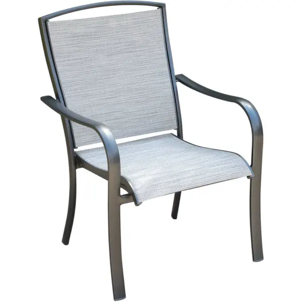 Cape Soleil Commercial Sling Furniture – Aluminum Dining Chair