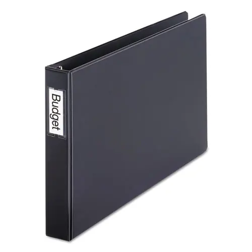 Cardinal® Premier Easy Open 11 x 17 Locking Slant-D Ring Binder, 3 Rings, 1.5" Capacity, 11 x 17, Black