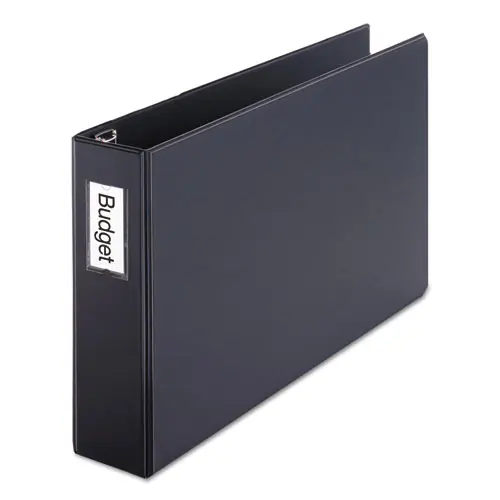 Cardinal® Premier Easy Open 11 x 17 Locking Slant-D Ring Binder, 3 Rings, 3" Capacity, Black