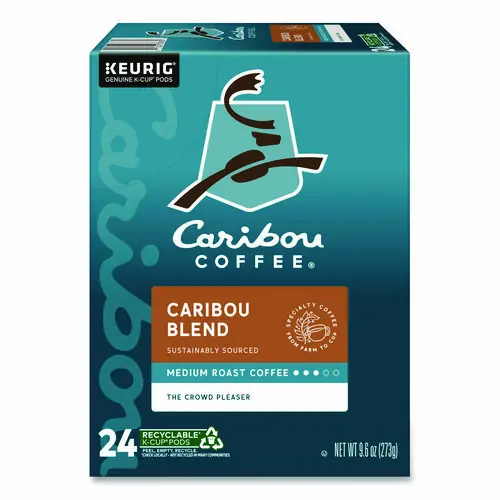 Caribou Coffee® Caribou Blend Coffee K-Cups, 24/Box