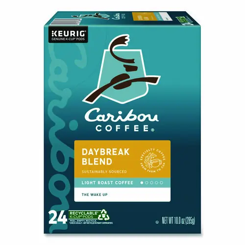 Caribou Coffee® Daybreak Morning Blend Coffee K-Cups, 24/Box