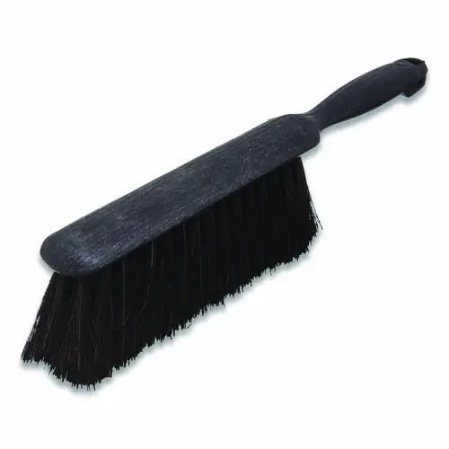 Carlisle Counter/Radiator Brush, Black Horsehair Blend Bristles