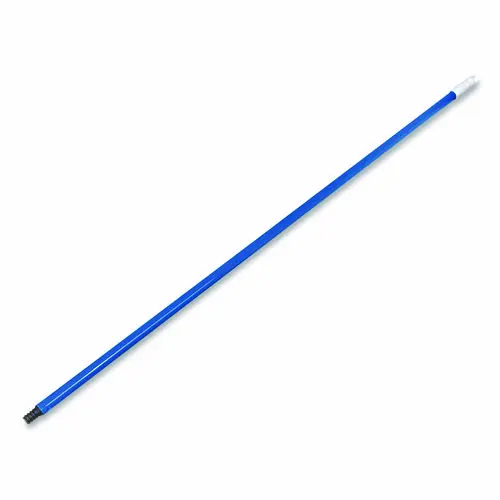 Carlisle Plastic Coated Metal Handle, 0.85" dia x 48", Blue, 12/Carton; Non-Stock Item - Extended Delivery Time
