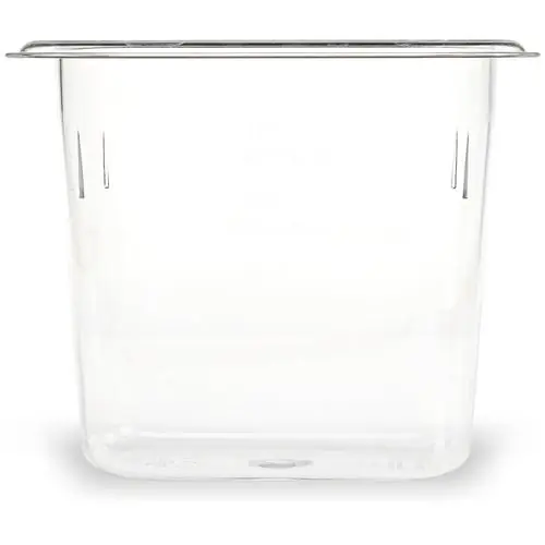 Carlisle StorPlus Polycarbonate Food Pan, Clear, Plastic, 1.4 qt