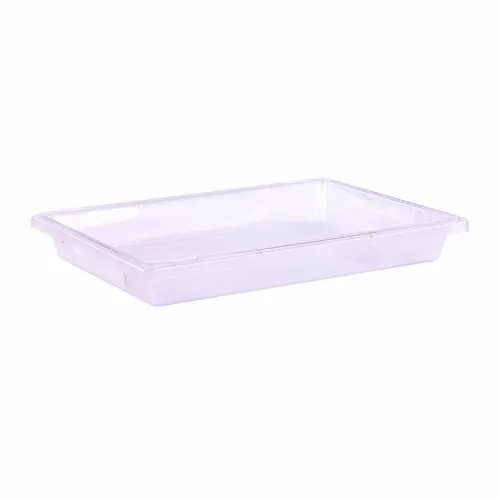 Carlisle StorPlus Polycarbonate Food Storage Container, 5 gal, Clear, Plastic, 18 x 26 x 3.5 inches