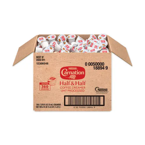 Carnation® Half and Half 0.3 oz Mini Cups - 360/Carton