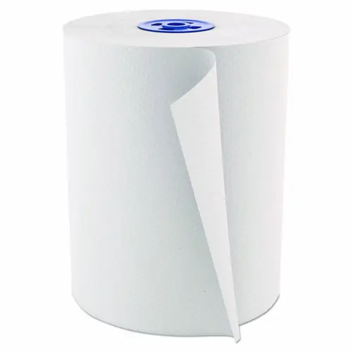 Cascades PRO Perform Hardwound Roll Towels for Tandem Dispensers, 1-Ply, White, 12 Rolls/Carton